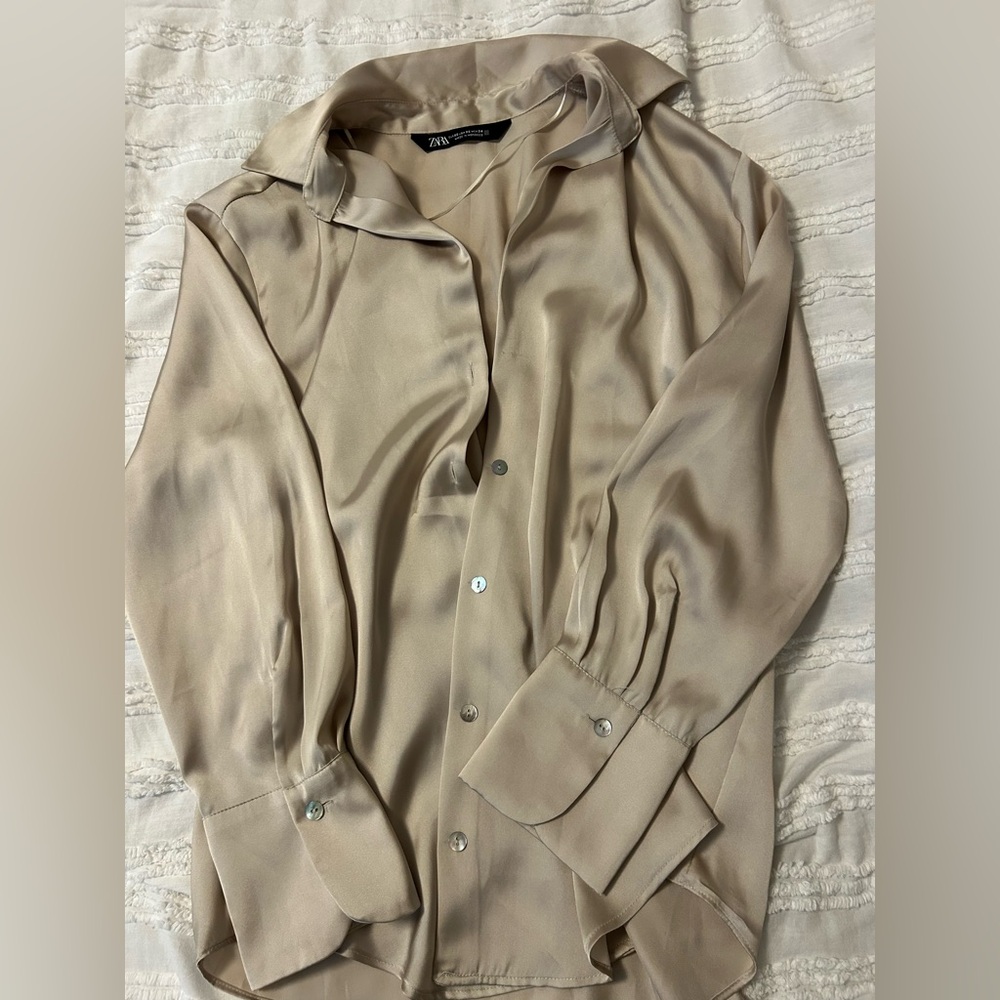 Zara button up